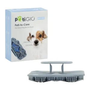 Silicone pet grooming brush Peti-to-Care PETI-400