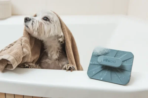 Silicone pet grooming brush Peti-to-Care PETI-400 - Image 9