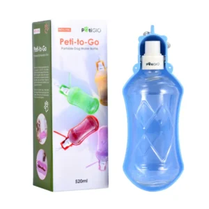 Travel water bottle for dogs 520 ml Peti-to-Go PETI-170L-B